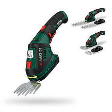 Акумуляторні ножиці для трави та кущів PARKSIDE PGSA 4 — 2в1 тример-кущоріз