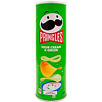 Чипси Pringles Sour Cream & Onion, 165 г