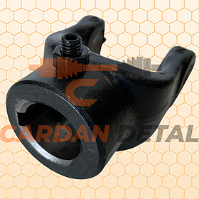 Вилка під шпонковий паз D=30 мм під хрестовину 27х70 мм