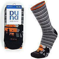 Чоловічі шкарпетки Duna р.27-29 (43-46) / ТМ Дюна / 2269-2394-чорний / демісезонні