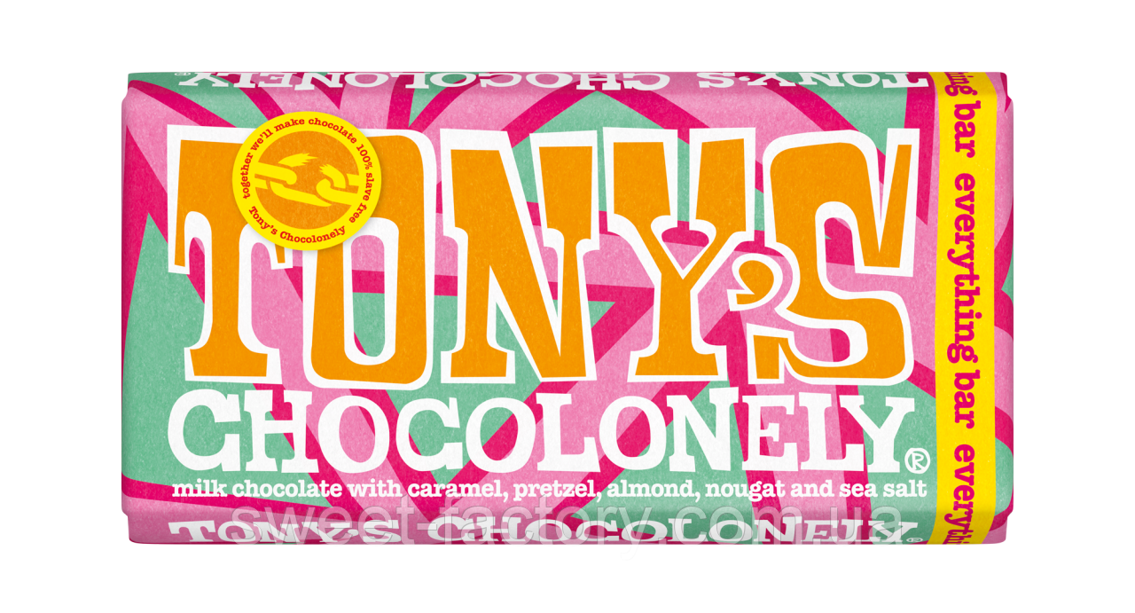 Шоколад Tony's Chocolonely Everything Bar 180g