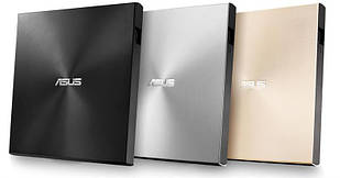 Привод оптичний портативний ASUS SDRW-08U8M-U DVD+-R/RW burner M-DISC USB Type-C Slim срібло Retail Box