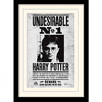 Постер у рамі "Harry Potter (Undesirable No1)" 30 x 40 см LIKE