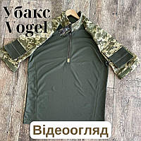 Летний убакс Vogel ubacs рипстоп армейский с короткими рукавами рубашка тактическая пиксельная зсу