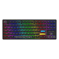 Клавиатура Hator Rockfall 2 Mecha TKL Authentic Edition Aurum Milky Way Silent USB Black (HTK-530)