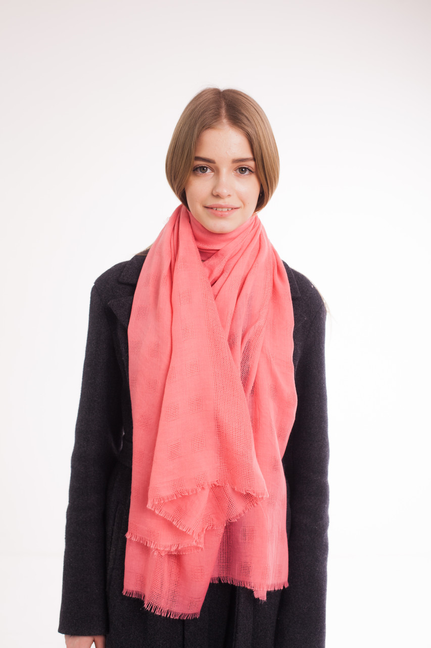 Шарф Кубик (рожевий), фото 1