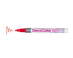 Маркер олійний Marvy Deco Color 200-S червоний глянцевий 3 мм