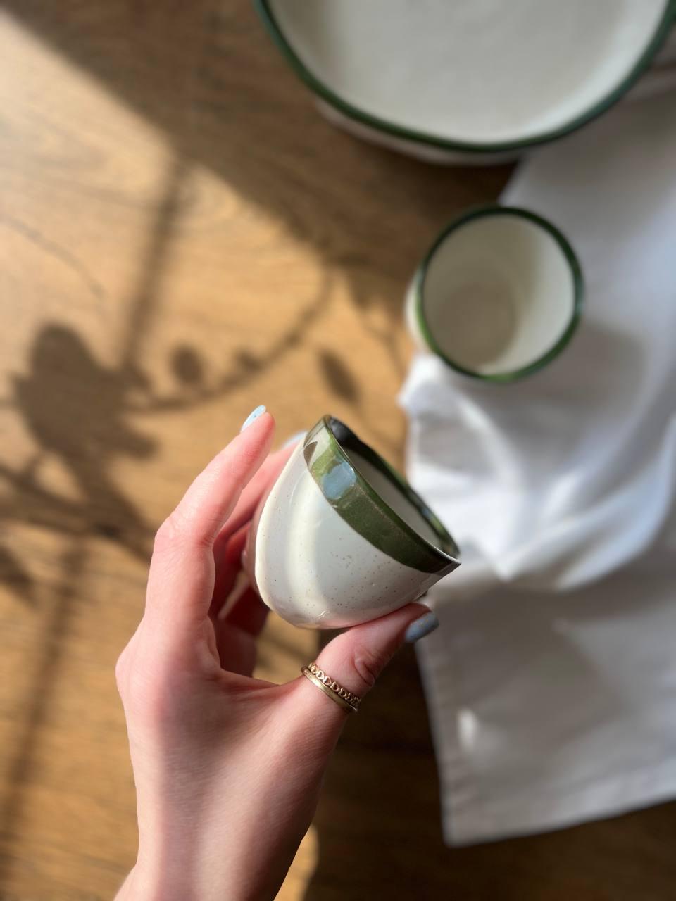 Чашка Espresso 80 мл Капучино Olive