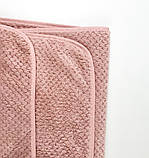 Рушник лицьовий мікрофібра Elite (рожевий) 100х50 см, фото 5