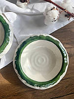 Тарілка для подачі Корал 250 мл Капучино Olive