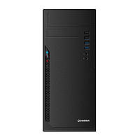 Корпус компьютерный ATX GameMax ET-211-400W-2U3 с блоком питания/Midi-tower Черный