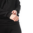 Чоловічий повсякденний костюм Estate чорний / Утеплений чоловічий костюм Худі + штани, фото 4