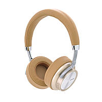 Игровые Bluetooth наушники iKAKU KSC-221 LONGYU, Gold-Silver LIKE