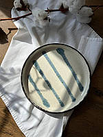 Тарілка кругла з бортиком 22 см. Чорний Лофт Ексклюзив