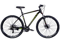 Велосипед алюминий 29 Formula THOR AM DD рама-21" черно-зеленый 2024 алюминий Formula THOR AM DD рама-21" черн