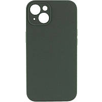 Чехол Silicone Case Full Camera Protective (AA) NO LOGO для Apple iPhone 13 Зеленый / Cyprus Green