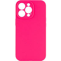 Чехол Silicone Case Full Camera Protective (AA) NO LOGO для Apple iPhone 13 Pro Max Розовый / Barbie pink