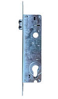 Замок для металопластикових дверей одноточковий (короткий) REZE 35/85/16 з роликовою защіпкою артикул 515114