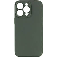 Чехол Silicone Case Full Camera Protective (AA) NO LOGO для Apple iPhone 14 Pro Зеленый / Cyprus Green
