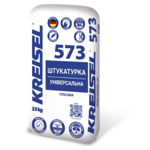 Штукатурка гіпсова універсальна Kreisel 573 (25 кг)