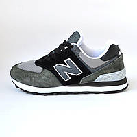 New Balance 574 Gray Black 42