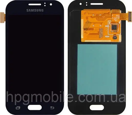 Дисплей для Samsung SM J110/J1 2015 (OLED) модуль (екран, сенсор) Синій, фото 1