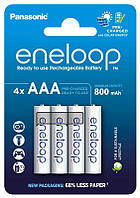 Батарейки аккумулятор Panasonic Eneloop 800mAh, AAА, Ni-MH (Оригінал Японія)