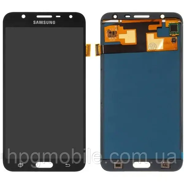 Дисплей для Samsung SM J701/J7 Neo 2018 (OLED) модуль (екран, сенсор) Чорний, фото 1