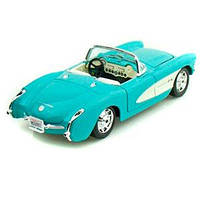 Автомодель 1:24 1957 Chevrolet Corvette голубой Maisto AKT-31275 lt. blue