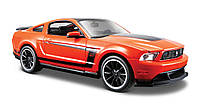 Автомодель 1:24 Ford Mustang Boss 302 оражевый Maisto AKT-31269 orange