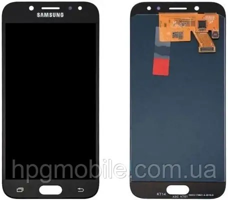 Дисплей для Samsung SM J530/J5 2017 (OLED) модуль (екран, сенсор) Чорний, фото 1