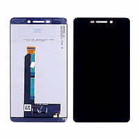 Дисплей для Nokia 6.1 TA-1043 TA-1045 TA-1050 TA-1054 із сенсором Чорним (DH0809) QT, код: 1463131