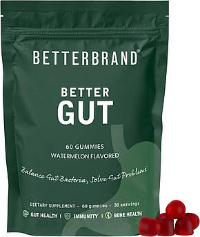 Пробіотична добавка для здоров'я кишківника Betterbrand Better Gut 60 таблеток