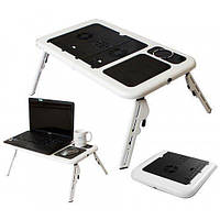 Столик для ноутбука охлаждающая подставка 2 Кулера E-Table LD09! Лучший товар