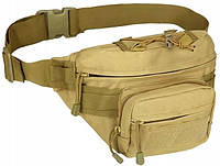 Тактическая поясная набедренная сумка Edibazzar Койот (ST92AAA coyote) QT, код: 8038566
