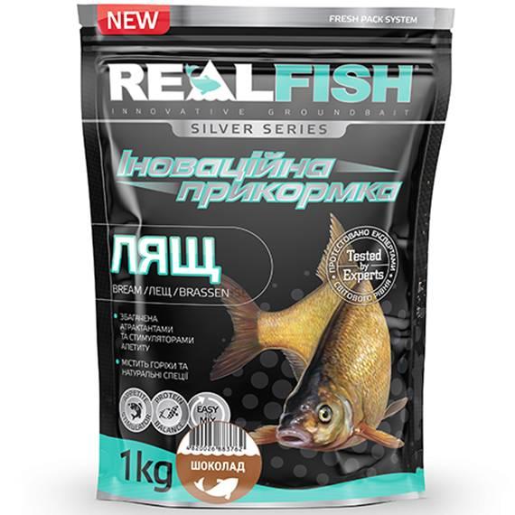 Прикормка Real Fish Лящ 1кг (шоколад), фото 1