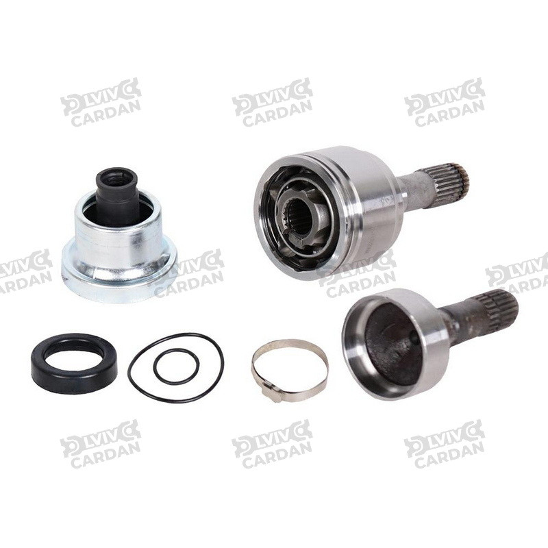 Шрус к/в (24-22-27,5) h-76mm OPEL Insignia A 2008-2017, крайній + вал тр.60,5mm, OP100Y (DSP)