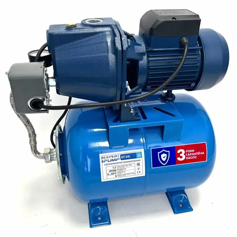 Expert Pump JET 100S/24L; 1,1 кВт; h: 50 м; 50 л/хв Насосна станція