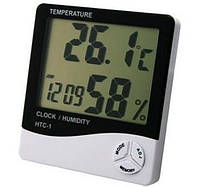 Термометр HTC-1, цифровой термометр-гигрометр, прибор для измерения температуры и влажности в помещении, в!