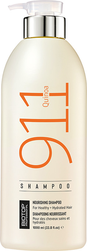 BIOTOP 911 Шампунь для волосся з протеїнами кіноа 1000 мл, фото 1