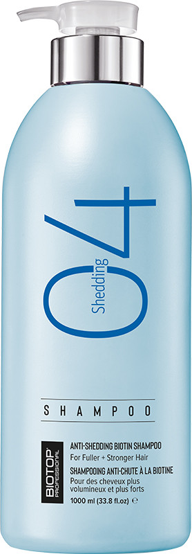 BIOTOP 04 Шампунь проти випадання волосся Shedding 1000 мл, фото 1
