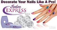 Salon Express Nail Art Stamping Kit, набор для стемпинга, стемпинг, маникюрный набор для узоров Салон! Товар