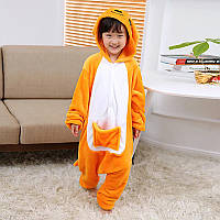 Пижама Кигуруми детская BearWear Кенгуру XL 135 - 145 см Оранжевый (K0W1-0132-XL) UL, код: 7406887