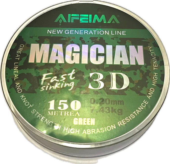 Леска Feima Magician 3D 150м - фото 1 - id-p2177259142