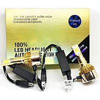 Комплект автомобильных LED ламп C6 H7 / Светодиодные лампы HeadLight золотая коробка! Лучший товар