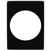 Декоративна накладка Protect для броненакладки 60X80mm d50 Black чорна