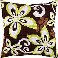 Набір для вишивання декоративної подушки Чарівниця Ваніль 40×40 см V-103 QT, код: 7243057