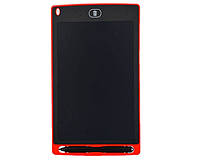 Графический планшет Writing Tablet 8.5 дюймов для рисования Красный (HbP050390) UL, код: 1209495
