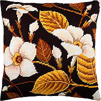Набір для вишивання декоративної подушки Чарівниця Магнолія 40×40 см V-250 QT, код: 7243202