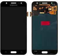 Дисплей для Samsung J500/J5 2015 (TFT) модуль (экран,сенсор) Черный